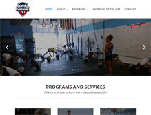 Tablet Screenshot of crossfit704.com